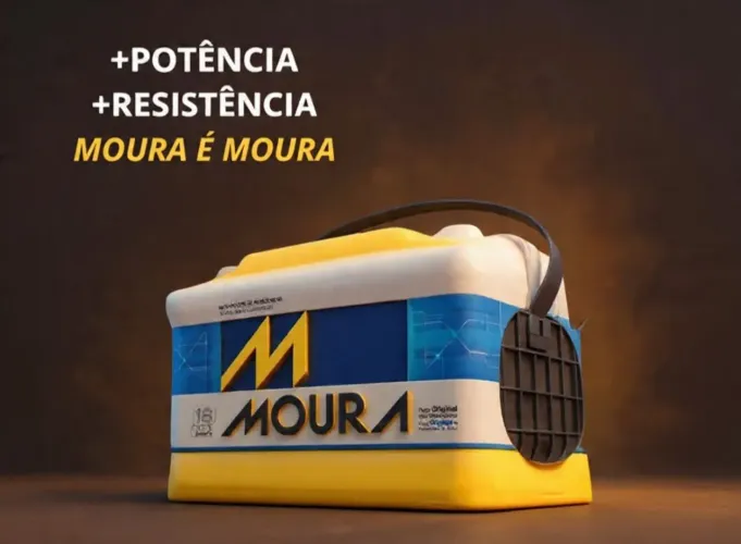BATERIA MOURA 6X R$92,00 