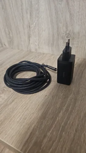 Carregador Baseus Turbo Gan5 Pro 65w + Cabo 3m