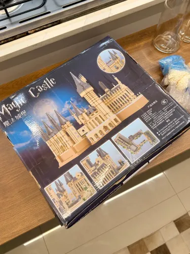 Brinquedo de montar estilo Hogwarts harry potter 6888 peças