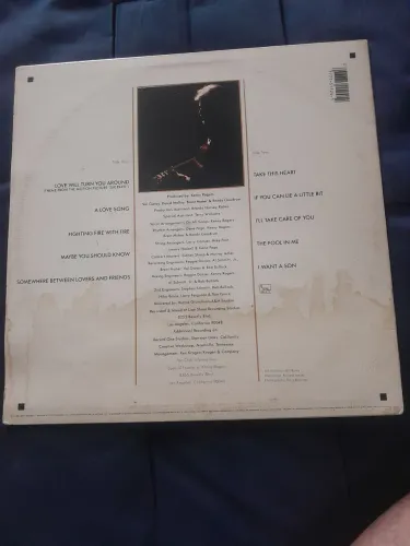 Disco de vinil lp importado Kenny Rogers Love will turn you around 