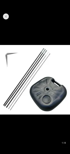 Kit para Wind Banner (base e suporte haste)