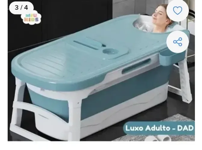 Banheira portátil Milkids grande