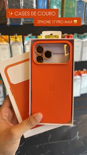 Cases De Couro para iPhone 17 Pro Max