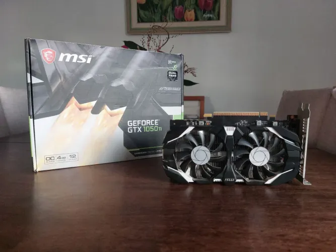 1050 TI 4GB MSI DUAL FAN