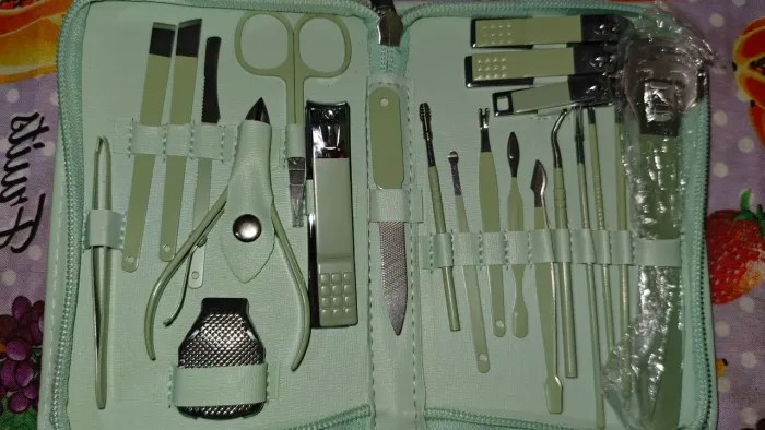 Kit limpeza de unha e pele 