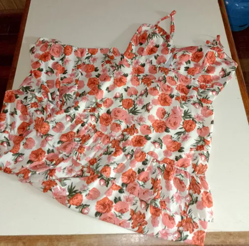 Vestido Longo Floral