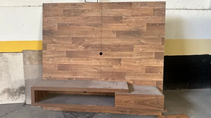 PAINEL Madeira de boa qualidade para sala - USADO