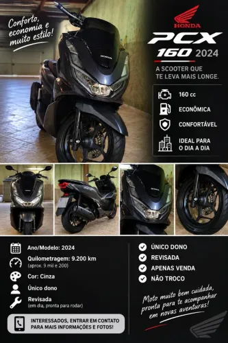 VENDO PCX, ÚNICO DONO