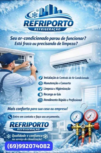 Limpeza de central de Ar