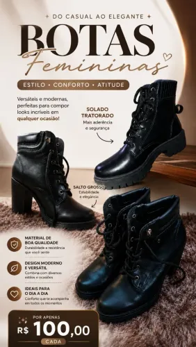 Bota Coturno