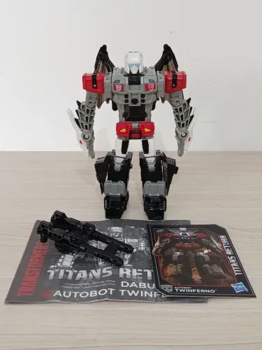 Transformers Titans Return Twinferno (customizado)