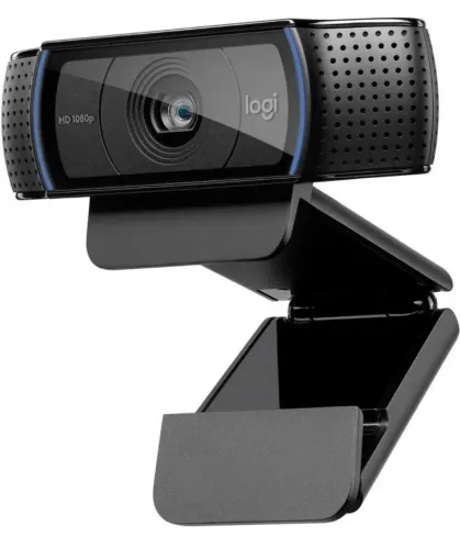 Câmera Webcam Logitech C920e Full Hd 30fps