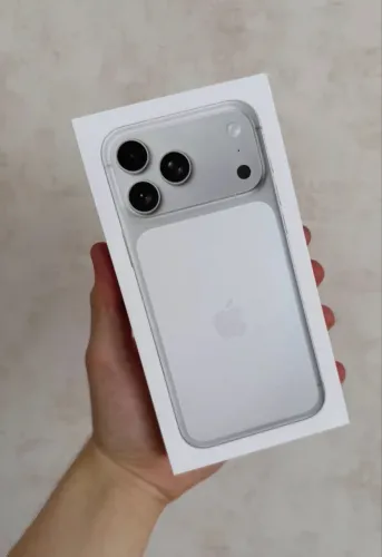iphone 17 pro max silver 1 ano de garantia