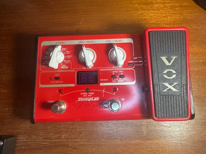 Pedaleira para baixo Vox stomplab