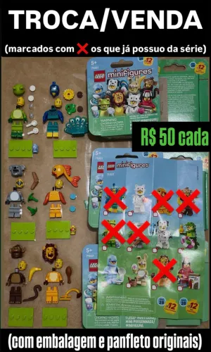 Lego minifigures série 28 (fantasias de animais)