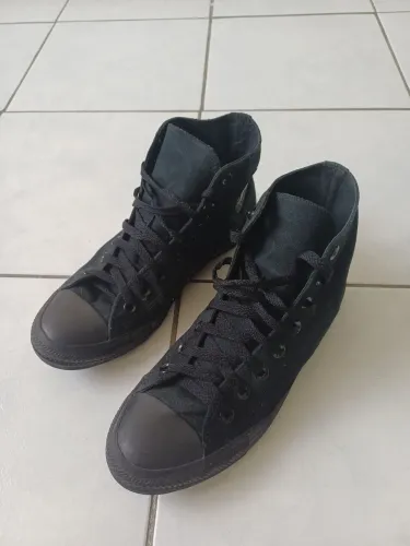 Tênis All Star Cano Alto preto Original