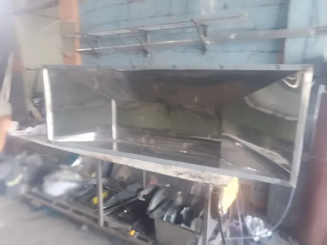 Coifa industrial 200x70 nova