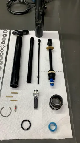 Canote retrátil rockshox reverb 31.6 bike bicicleta
