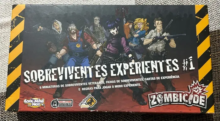 Zombicide Sobreviventes experientes 1 em português