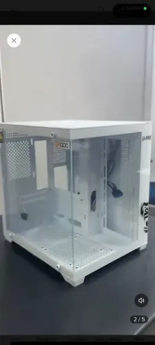 Gabinete GameTower Placa Mãe Micro Atx / Itx Branco