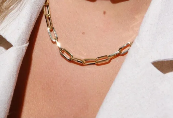 Colar corrente cartier