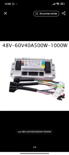 motor brushless de onda senoidal de 40A,