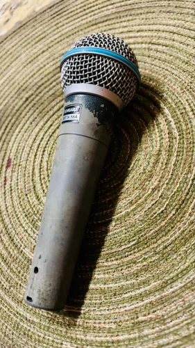 Microfone shure sm58 beta com caixa 
