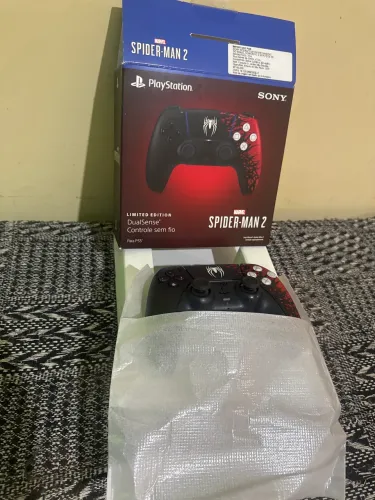 Controle Dualsense ps5 Spider Man 2 Original e Caixa e nota fiscal