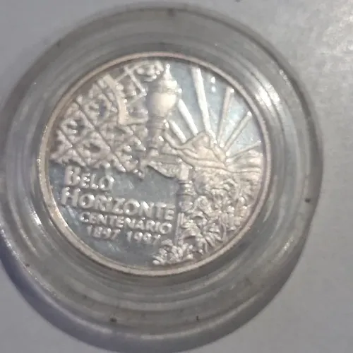 Moeda comemorativa de rs3,00 de 1997