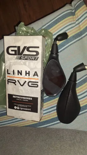 Retrovisor GVS haste curta, para moto