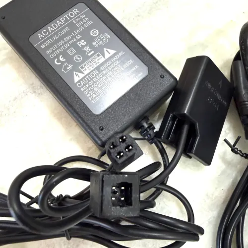 ADAPTADOR AC EH-5 com EP-5A para NIKON DSLR e COOLPIX