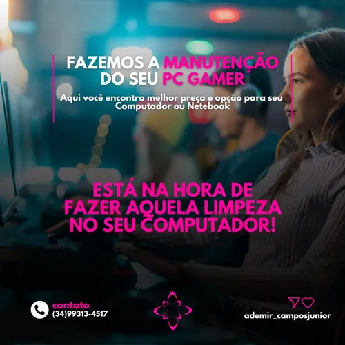 Limpeza Completa de Computadores e Notebooks R$149,90