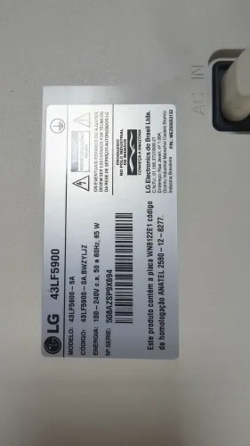 Smar TV LG 43 Polegadas