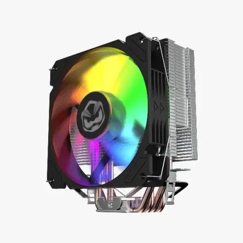 Cpu Cooler Tdp 160w Tundra 120 Black Vulcan Led Rainbow *ENTREGA GRÁTIS*