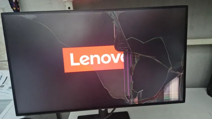Monitor lenovo thinkvision p27q-30 pra retirada de peças