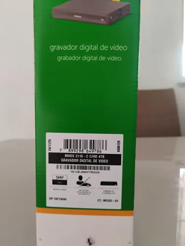 DVR Intelbras novo
