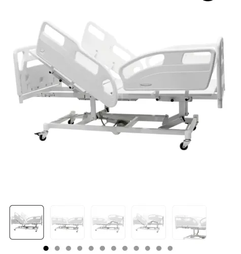 Cama Hospitalar Motorizada Metalclin