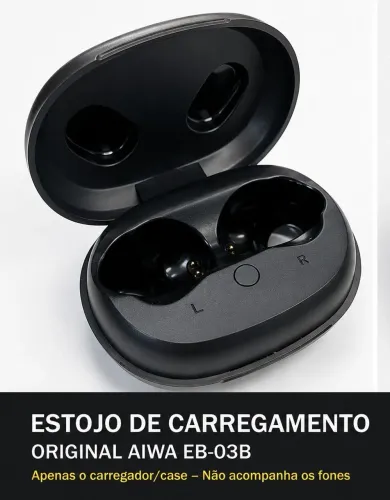 Estojo de carregamento para Aiwa EB-03B