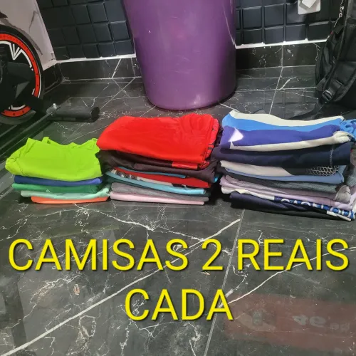Lote de roupas para brechó (preço negociável)