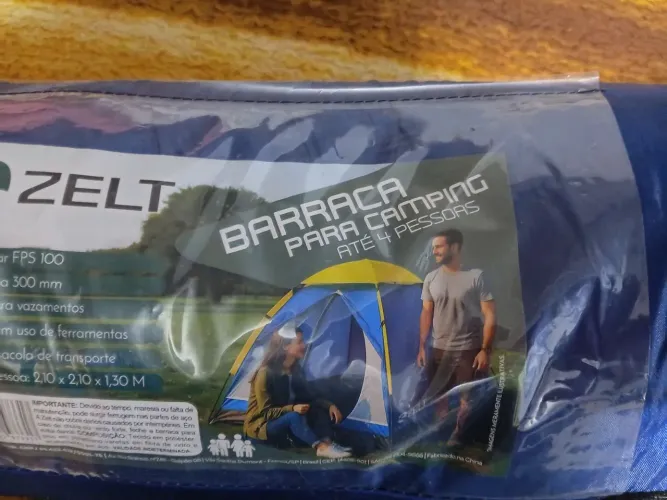 Barraca para 4 pessoas 