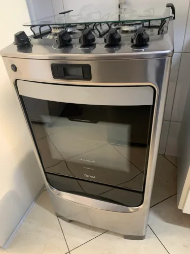 Fogão automático + exaustor