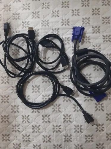 Cabos Vga e Hdmi