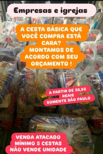 VENDA DE CESTAS BÁSICAS 