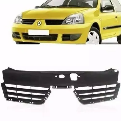 Grade Preta Radiador Renault Clio 2006 2007 2008 A 2011 2012