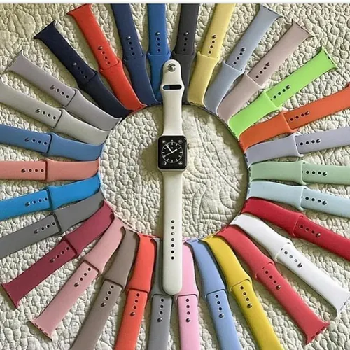 Pulseira Silicone para Apple Watch 38 mm 40mm 42mm 44 mm