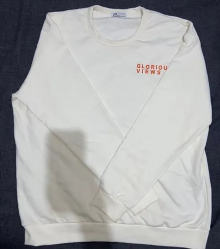 moletom careca off white zara tamanho XL masculino!!!
