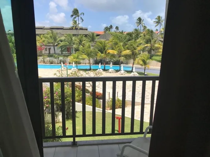 Flat com 02 quartos no Beach Class Resort Muro Alto