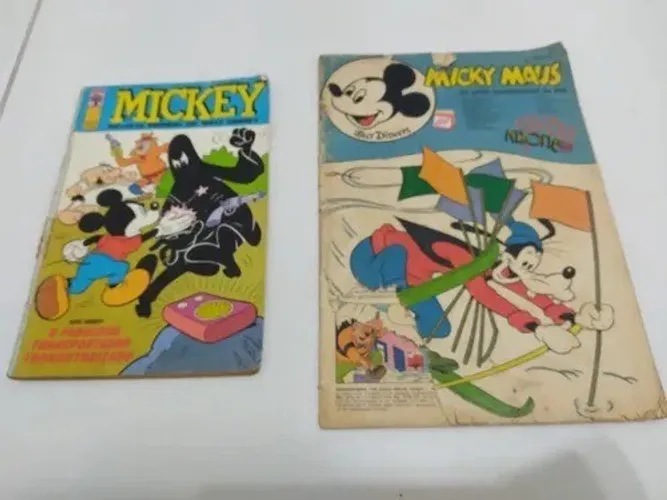Gibis Revistas Mickey E Importada Alemã Mick Maus Wal Disney
