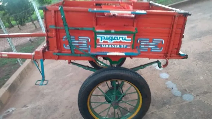 Carrinho tração animal