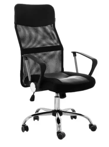 Cadeira Presidente com Encosto em Tela - Cadeira Nova